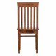 Angel's Vaughan Solid Sheesham Wood Dining Chairs Set of 2 In Honey Finish