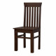 Angel's Vaughan Solid Sheesham Wood Dining Chairs Set of 2 In Walnut Finish