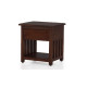 Waxford Side table (Walnut) for bedroom