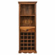 Tallboy Storage Wine rack | Bar Cabinet | Bar Unit in Honey Finish