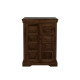 ANGEL FURNITURE sheesham Wood Storage gajraj Cabinet 60x35x90 CM | Book Storage | Sideboard (Walnut Finish)