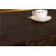 ANGEL FURNITURE Hexagonal Brick Design Sheesham Wood Coffee Table 45x22x16 Inch (Walnut Finish)