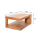 ANGEL FURNITURE Sheesham Wood Flyer Coffee Table 110X60X40 CM | Center Table (Honey Finish)