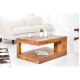 ANGEL FURNITURE Sheesham Wood Flyer Coffee Table 110X60X40 CM | Center Table (Honey Finish)