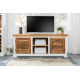 ANGEL FURNITURE Whitewave Solid Wood Tv Cabinet Two Door Storage Unit | Entertainment Unit 160x70x45 CM (Tv Unit)