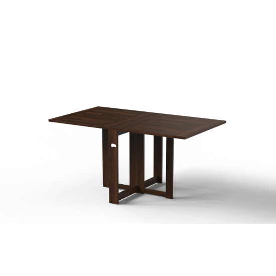 Sheesham Wood Folding Dining Table Plain Top - Honey