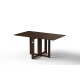 Sheesham Wood Folding Dining Table Plain Top - Honey